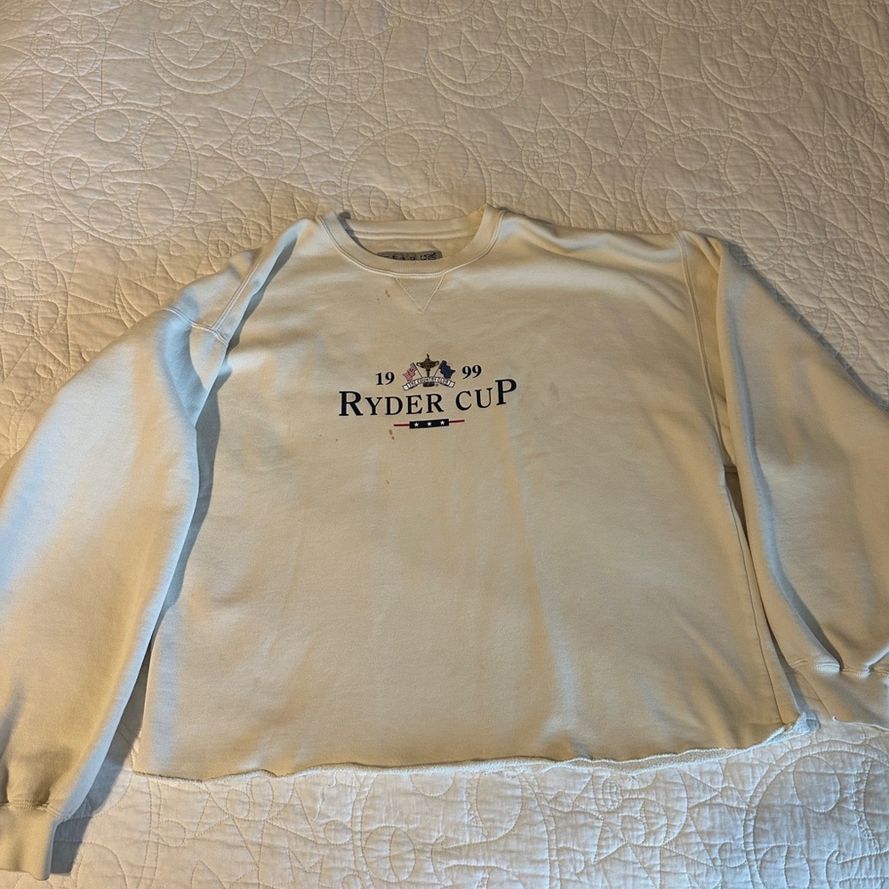 Gear For Sports Cream Big Cotton Sweatshirt